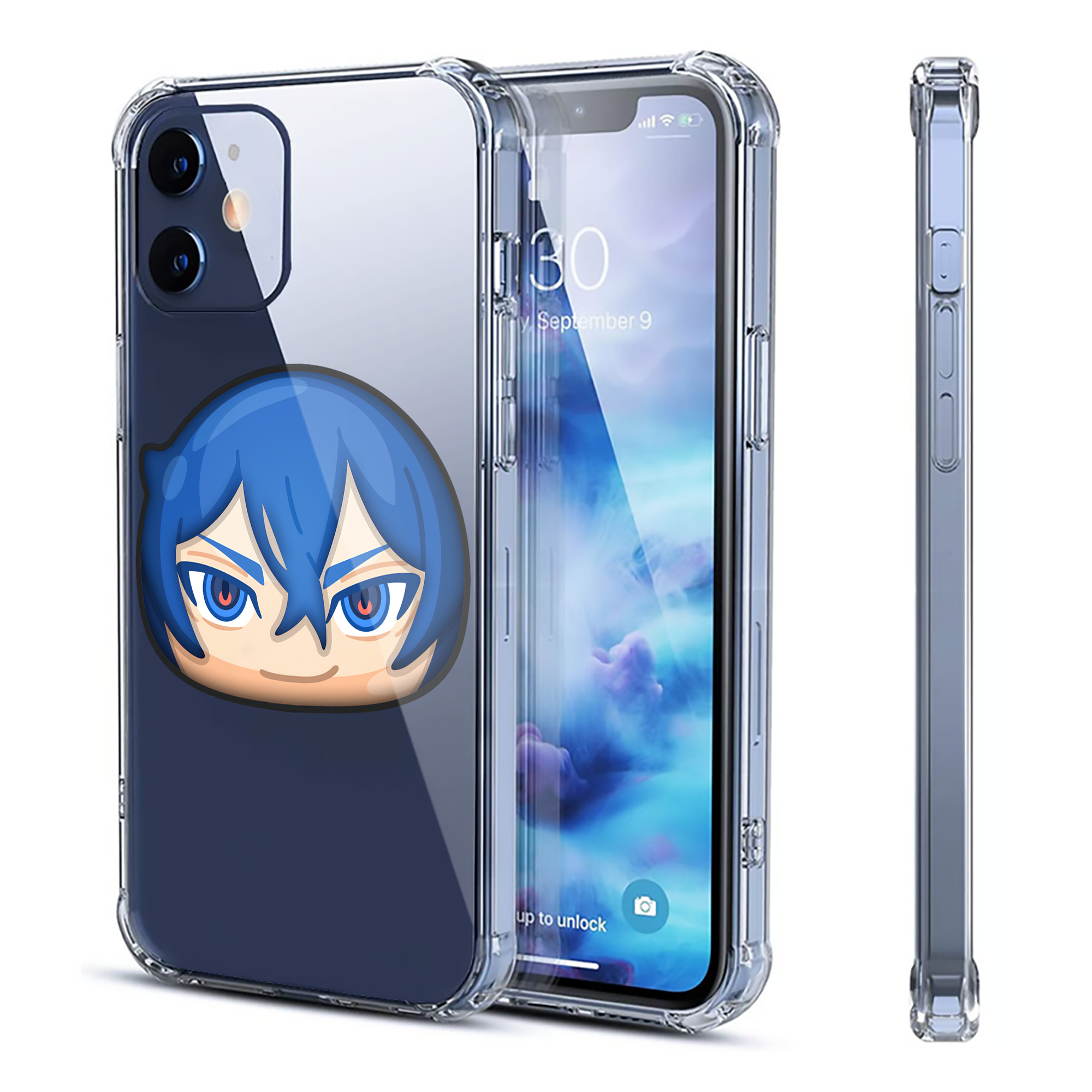 （画像用） 妖怪ウォッチ Yo-kai Watch 【iPhone 12シリーズ対応】透明スマホケース（クリアソフトケース）